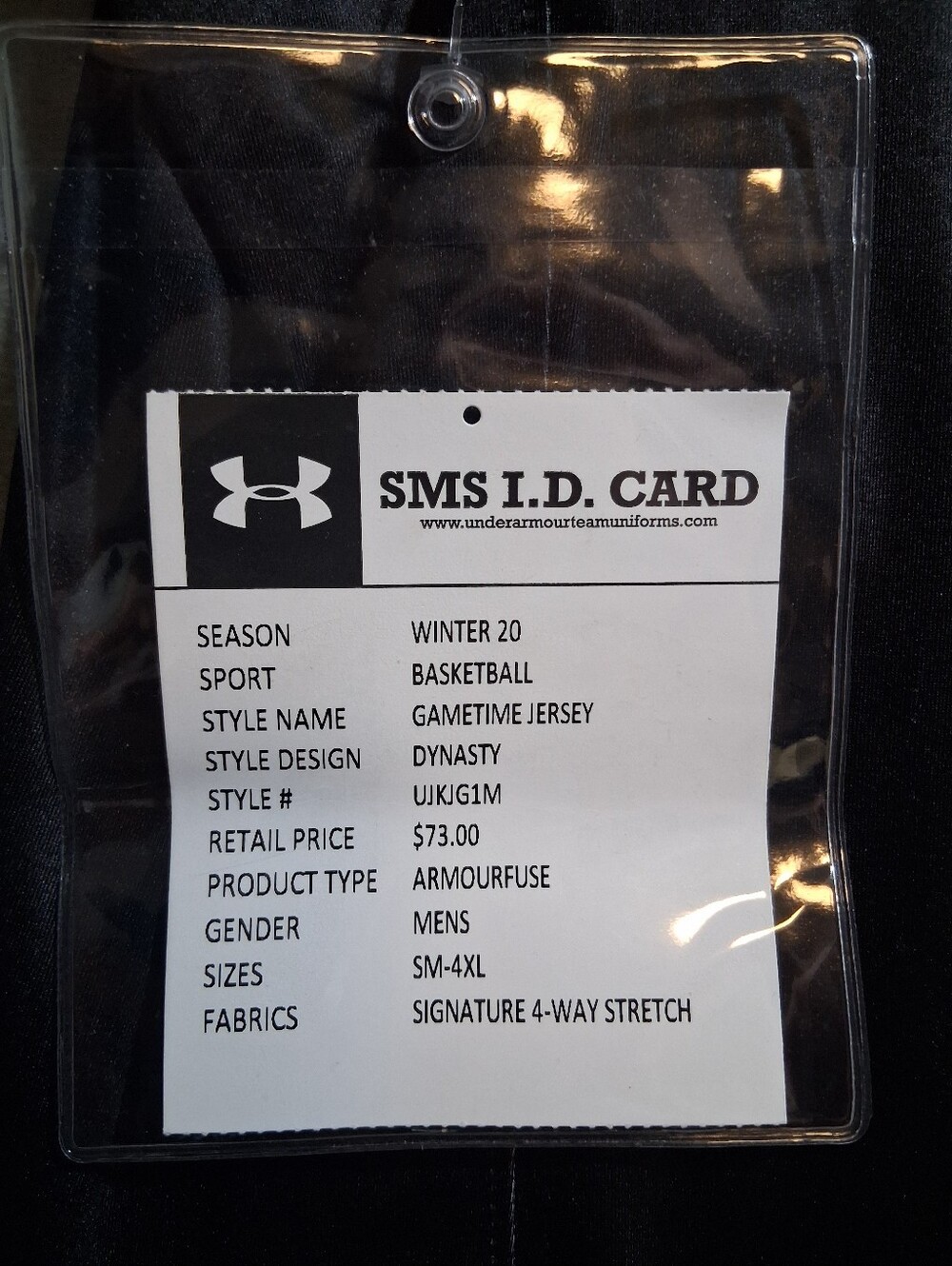 NWT Men's XL Red/Black Under Armour Basketball Jersey Texas Tech NCAA Big 12 - Picture 5 of 6
